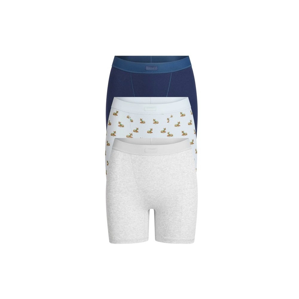 SKIMS Cotton Rib Tank 3-Pack + Cotton Rib Boxer 3-Pack Set - Picture 6 of 6
